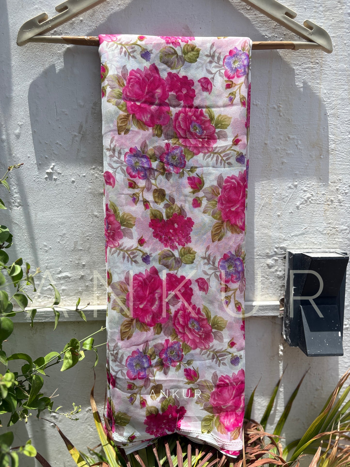 Cottage Pink Flower Print