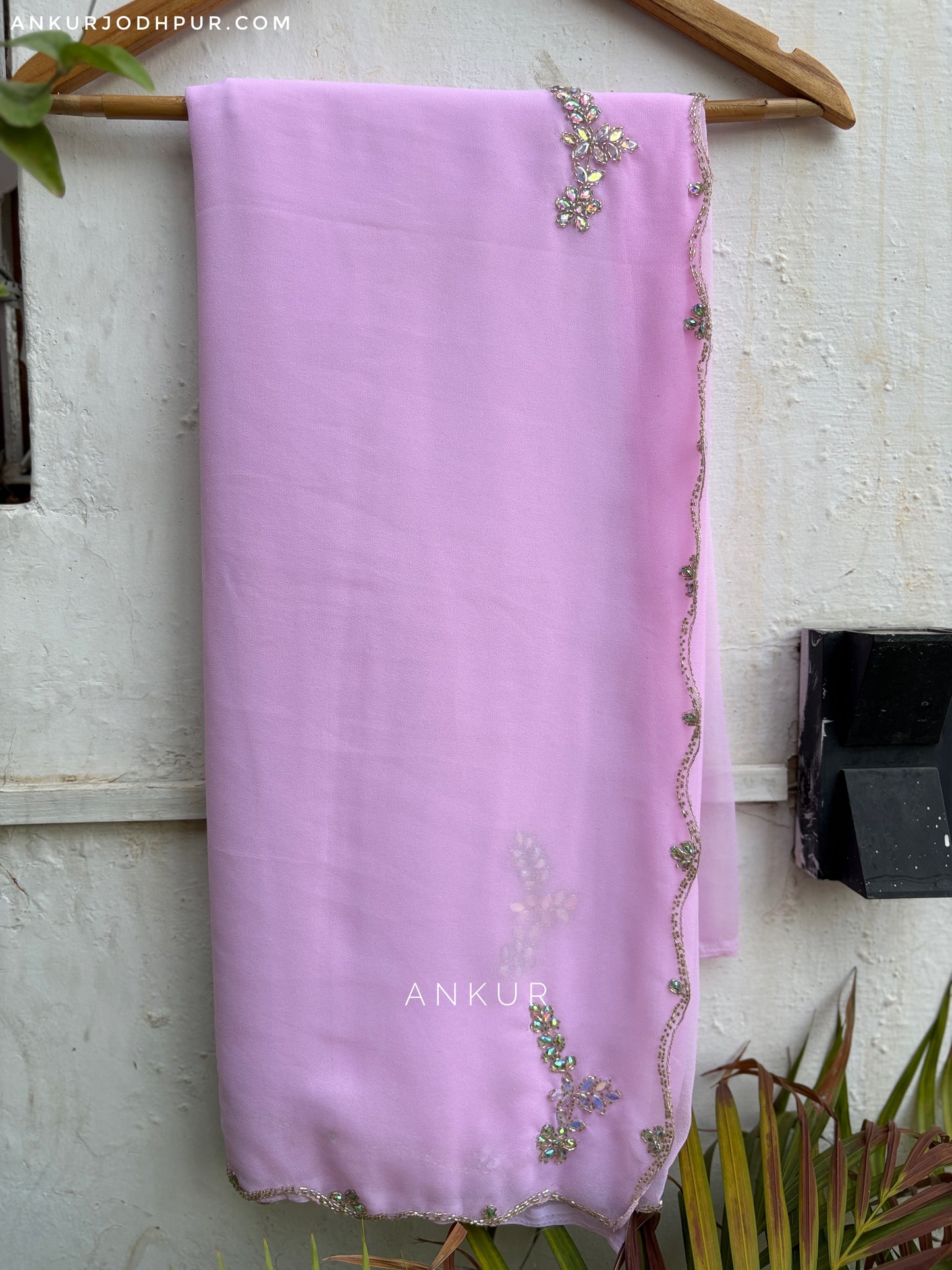 Soft Light Pink choti buti Cut-dana Suhani 2.0