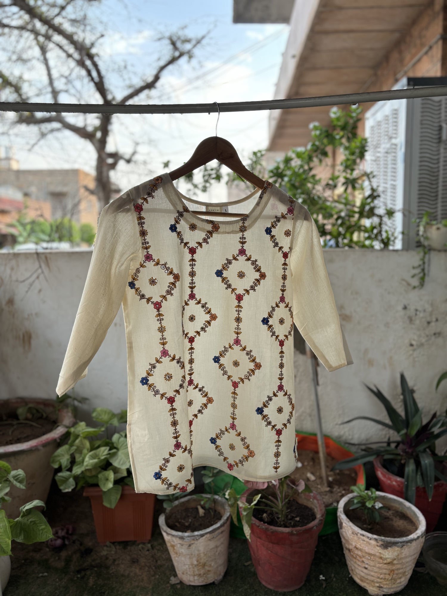 Sequins  Kurti