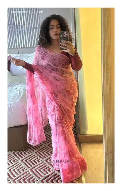 Classic Rose Pink Ziya Foil