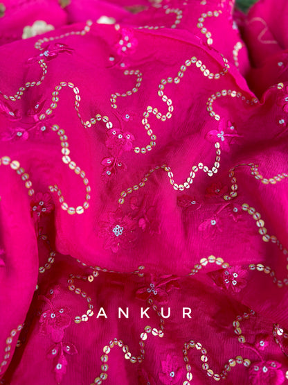 Hot Pink Lehenga