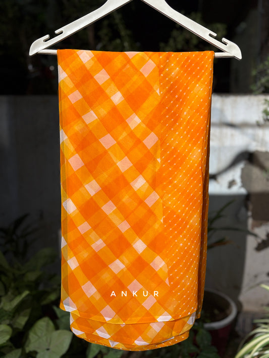 Pumpkin Orange Mothda x Lehriya