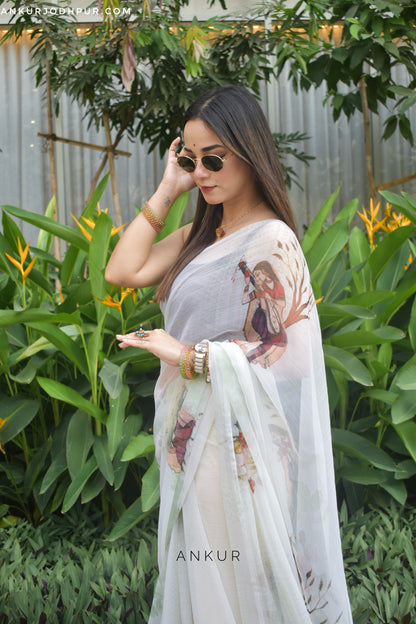 Meera Nritya Vintage Isha Chiffon