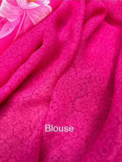 Pink gulabi  Latika Saree