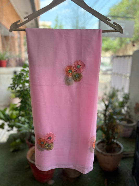 Fresh Pink Multi Colour Anvi