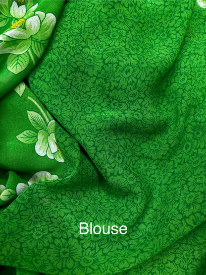 Garden Green Latika Saree