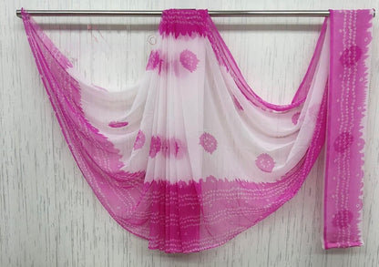 Gulabi Pink Faganiya Saree