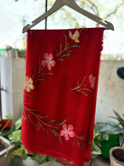 Natural Red Brush Paint