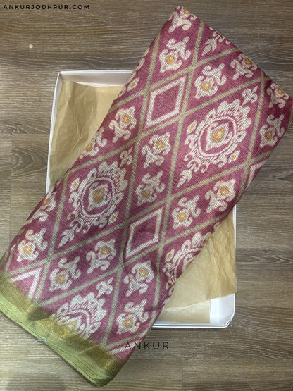 Mehroon Green mehfil Madhuri Silk