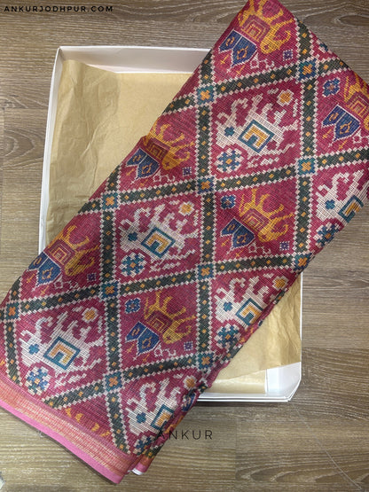 Marwar Pink Madhuri Silk