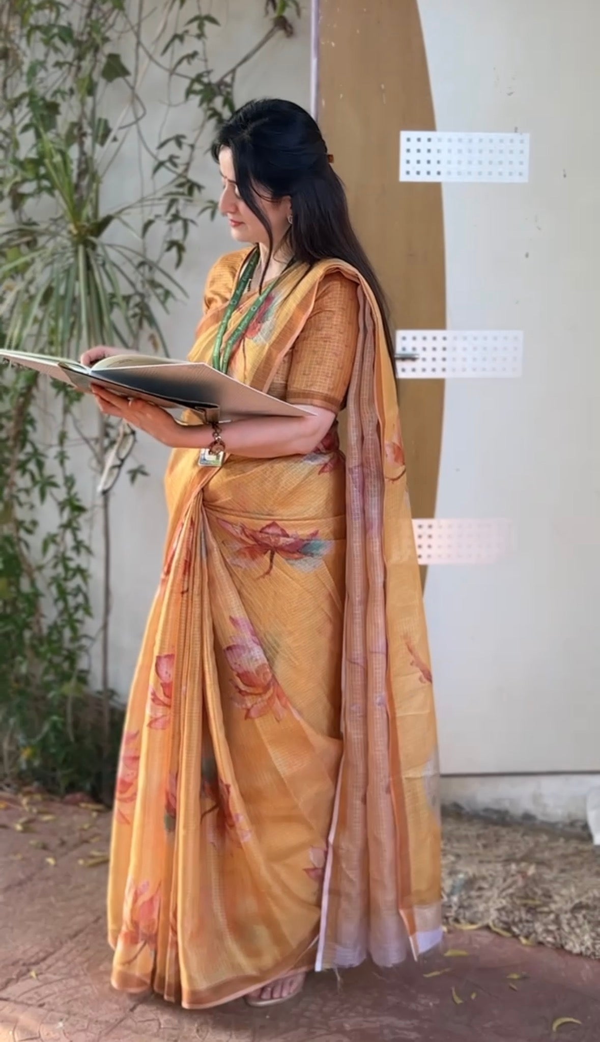 SunShine Yellow Madhuri Silk