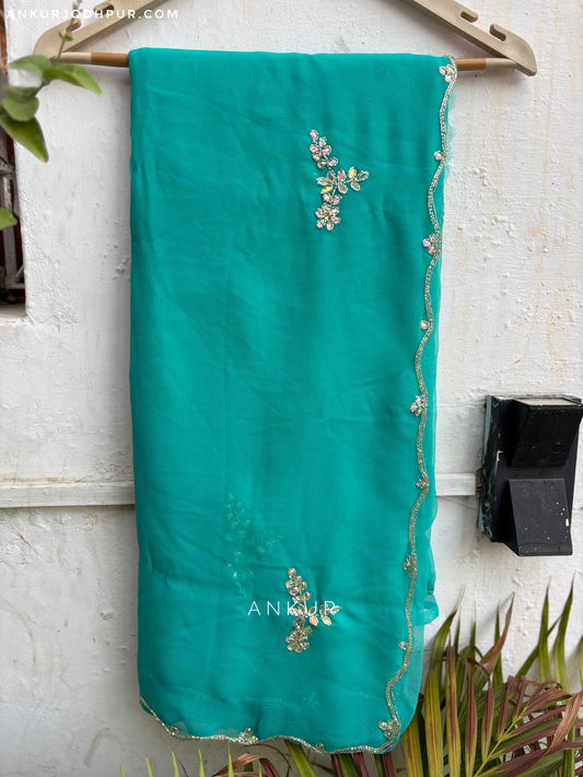 Soft Sea Green choti buti Cut-dana Suhani 2.0