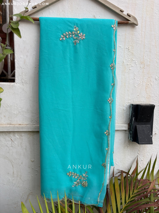 Soft Blue choti buti Cut-dana Suhani 2.0