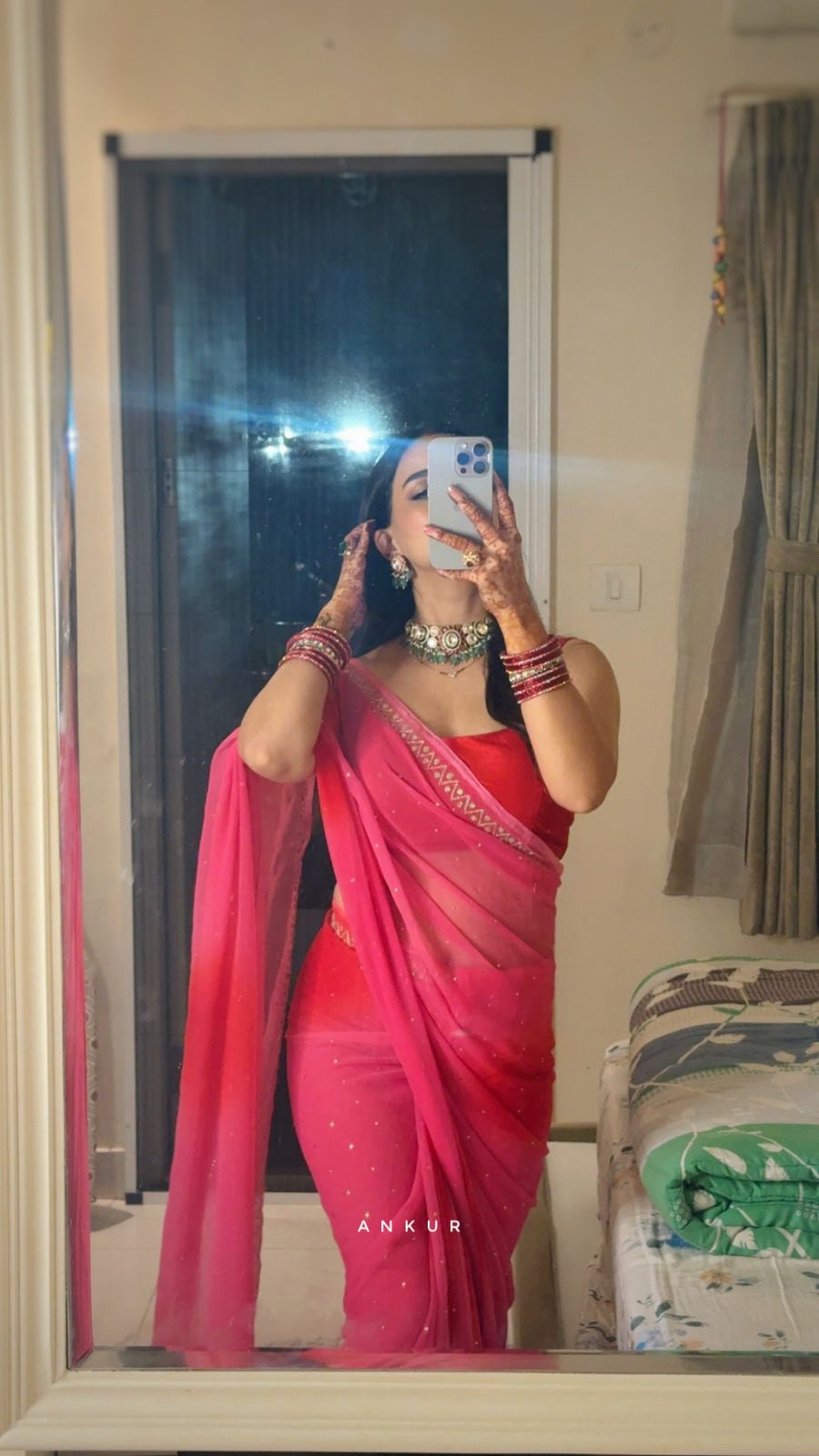 Rani with Laddu Tipki