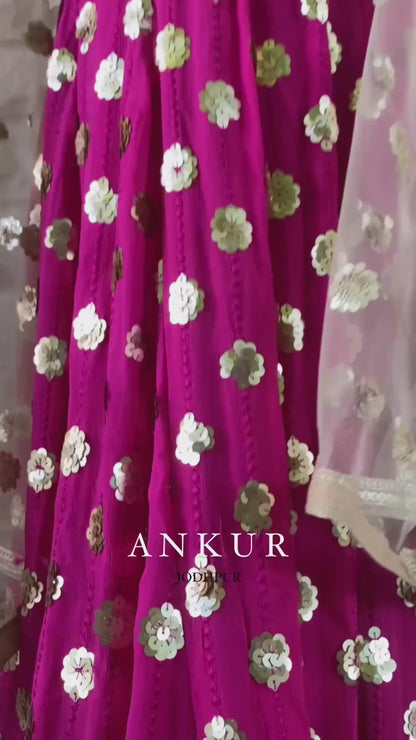 Hot Pink Lehenga